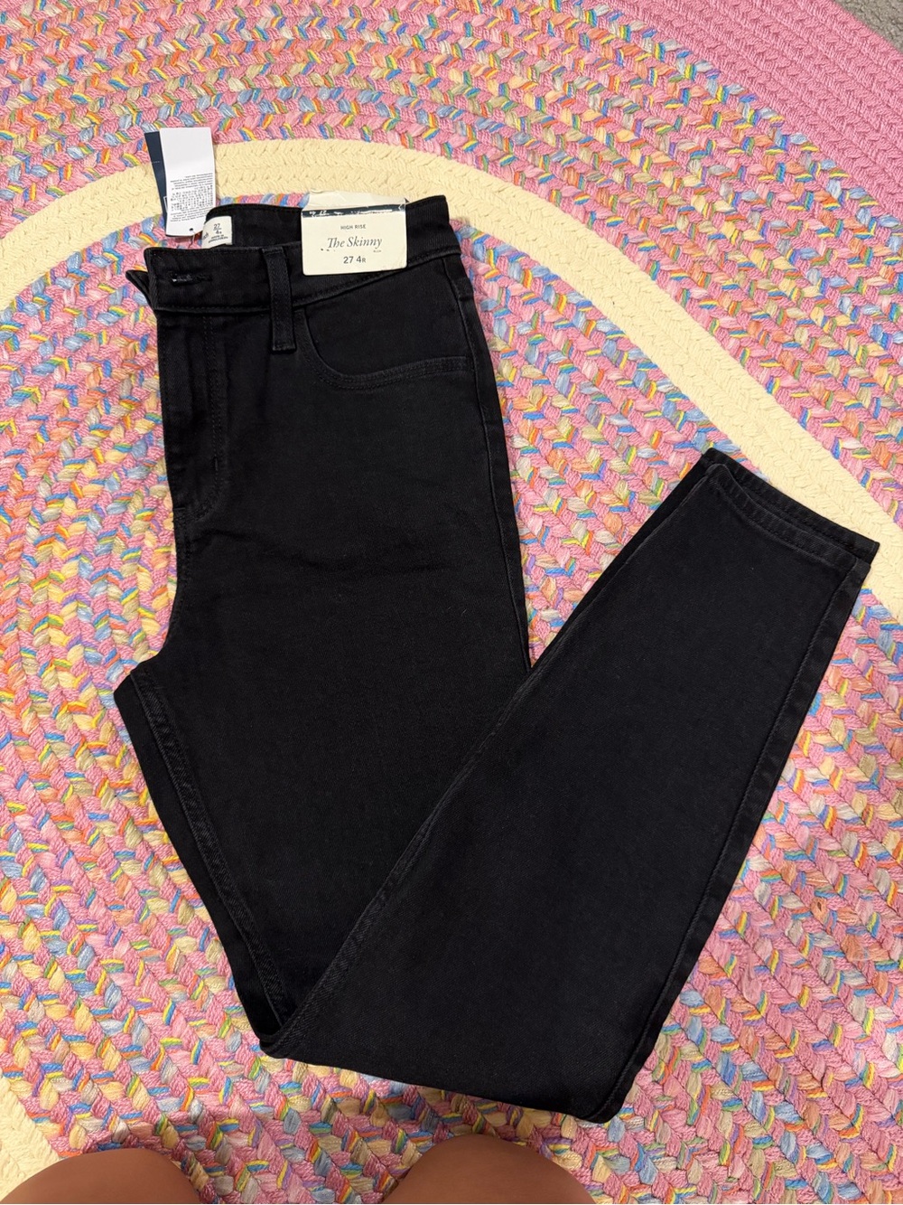 Abercrombie High Rise “The Skinny” Women’s Black Jeans